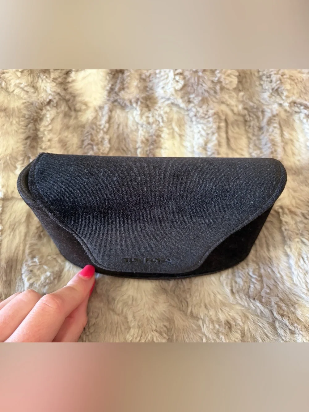 Tom Ford Black Velvet Sunglasses Case